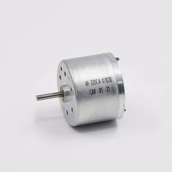 Micro 24mm diametro rotondo RF-320CA-07820 motore DC 12V 15V 18V 6750RPM per spazzatrice Robot/elettrodomestico/barca per auto giocattolo