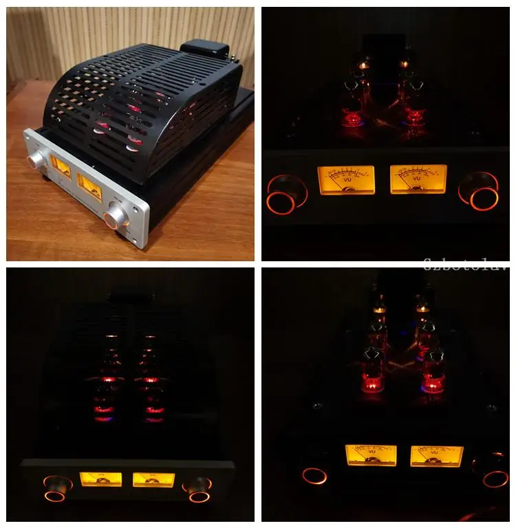 مُضخّم صوت من نوع VU مُضخّم صوت JJ ECC83S + JJ ECC82 + 6Z4 مضخم صوت إستيريو HiFi