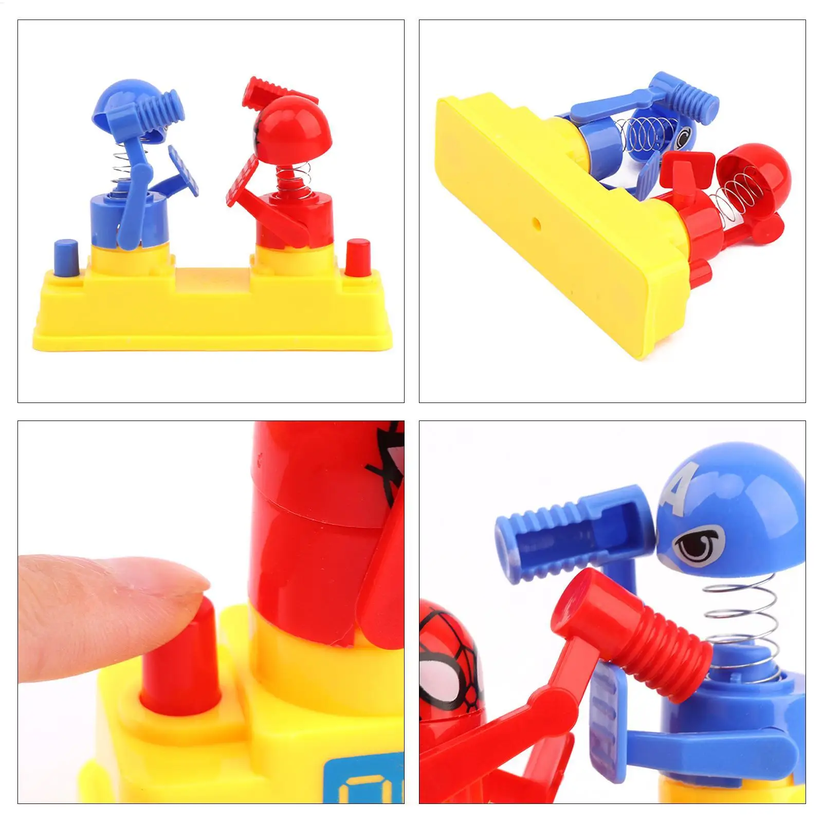 Table Boxing Game Mini Robot Fighting Toys Battle Robot Old Games Portable Kid Board Games Punching Birthday Gift Birthday Gift - view 4