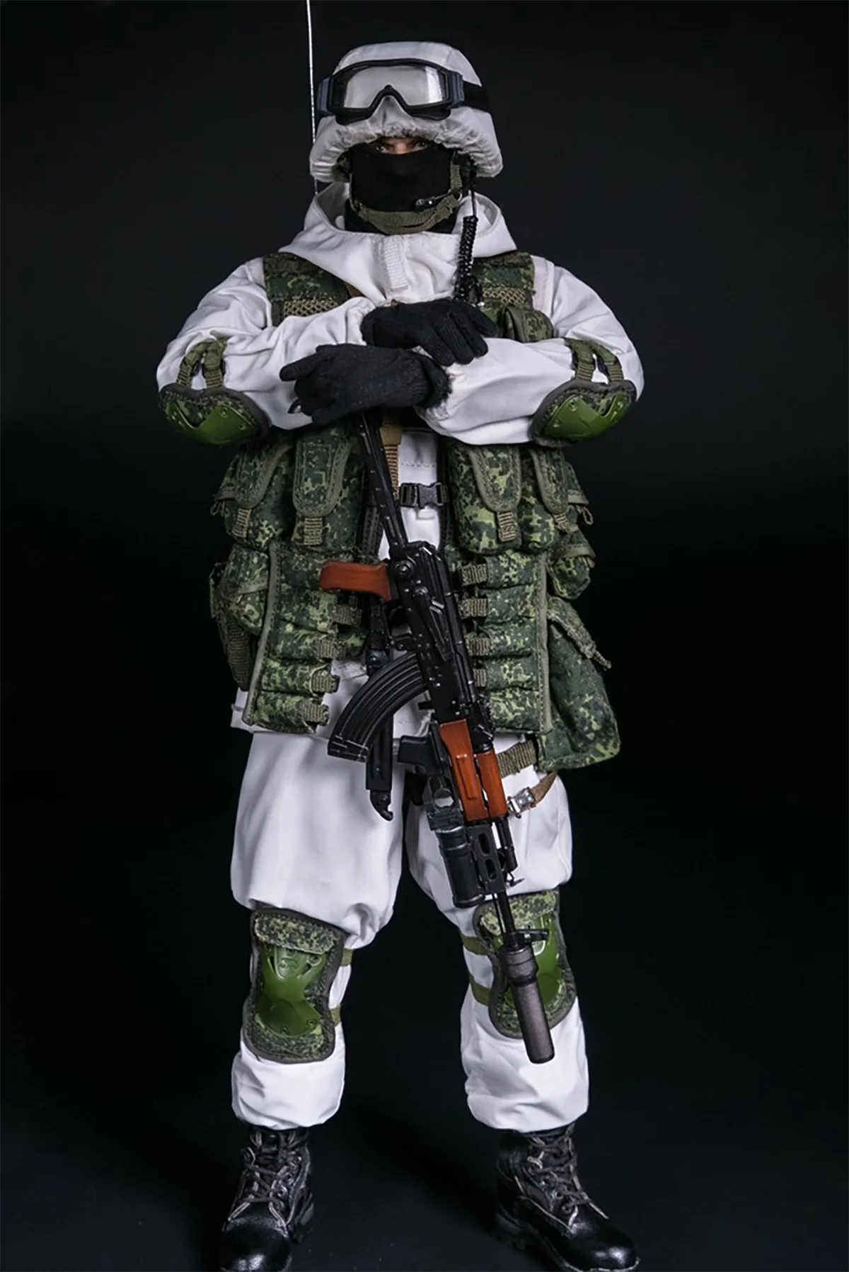 

DAMTOYS DAM78070S DAM 78070S Russian Naval infantry Snow Version Male Soldier Action figure Doll Full Set Collectible Toy