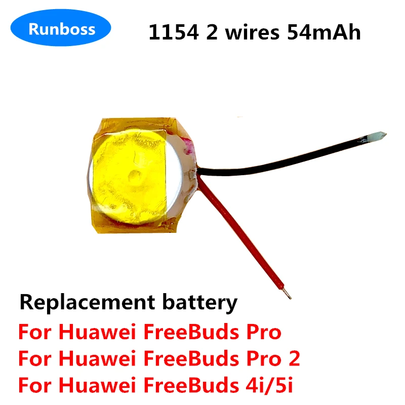 Сменный аккумулятор для Huawei FreeBuds Pro / FreeBuds Pro 2 Pro2 4i 5i, Bluetooth наушники T0003 T0006 T0003C, 1 шт./партия