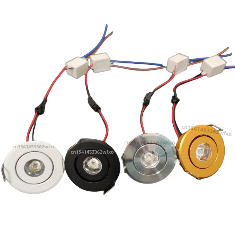 Dimmable LED Downlight Anti-Glare Spotlight 3W AC 110V-220V Embedded Ceiling Light New Mini Home Decorative Light