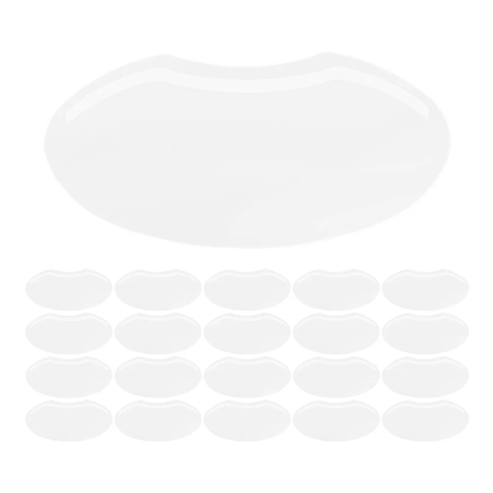 300 قطعة من قناع درع الوجه البلاستيكي الشفاف لقص الشعر وواقي العين ومستلزمات الحلاقة وأغطية العين للوجه #3