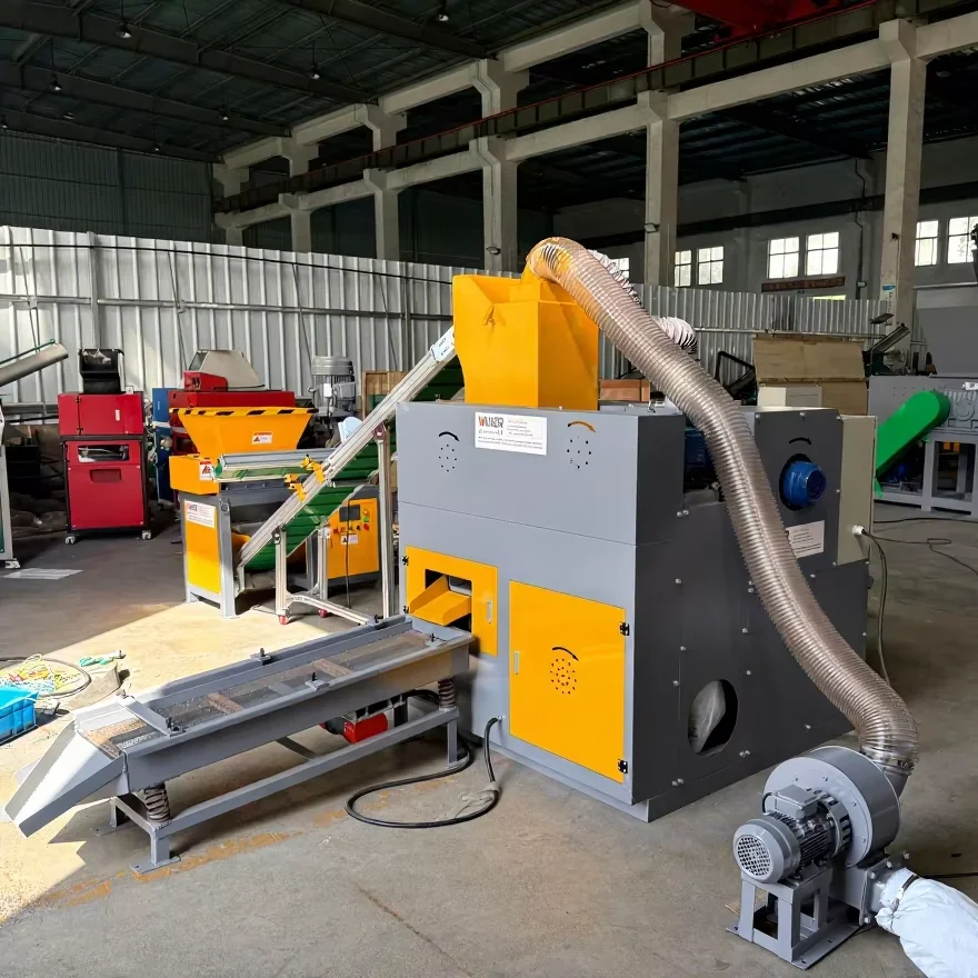 Scrap Copper Recycling Machine Copper Wire Crusher Tool Cable Granulator Machine for Copper Recycling Plant