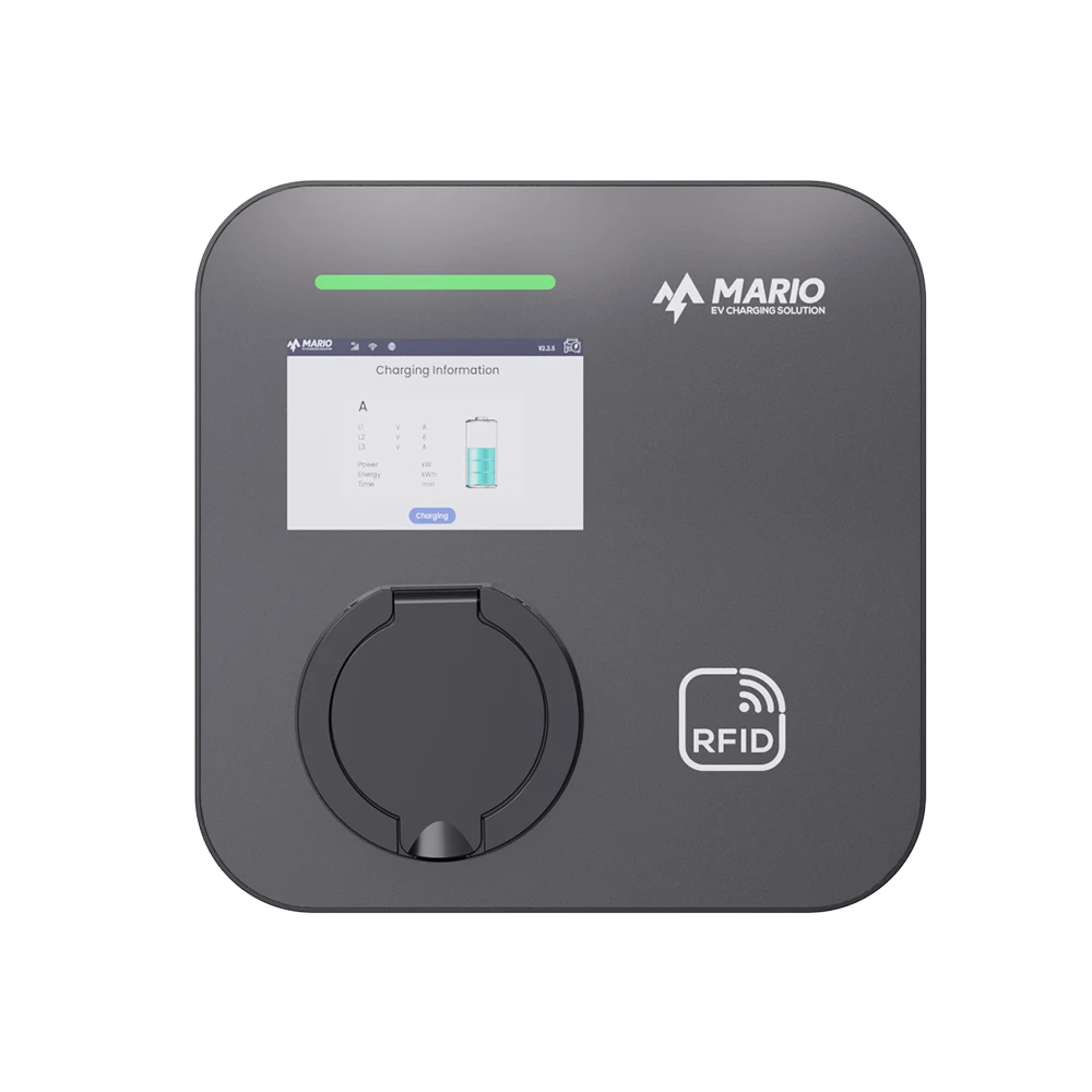 

Wholesale 7KW Ev Charging Station EV Wallbox Charger Type2 Plug with RFID
