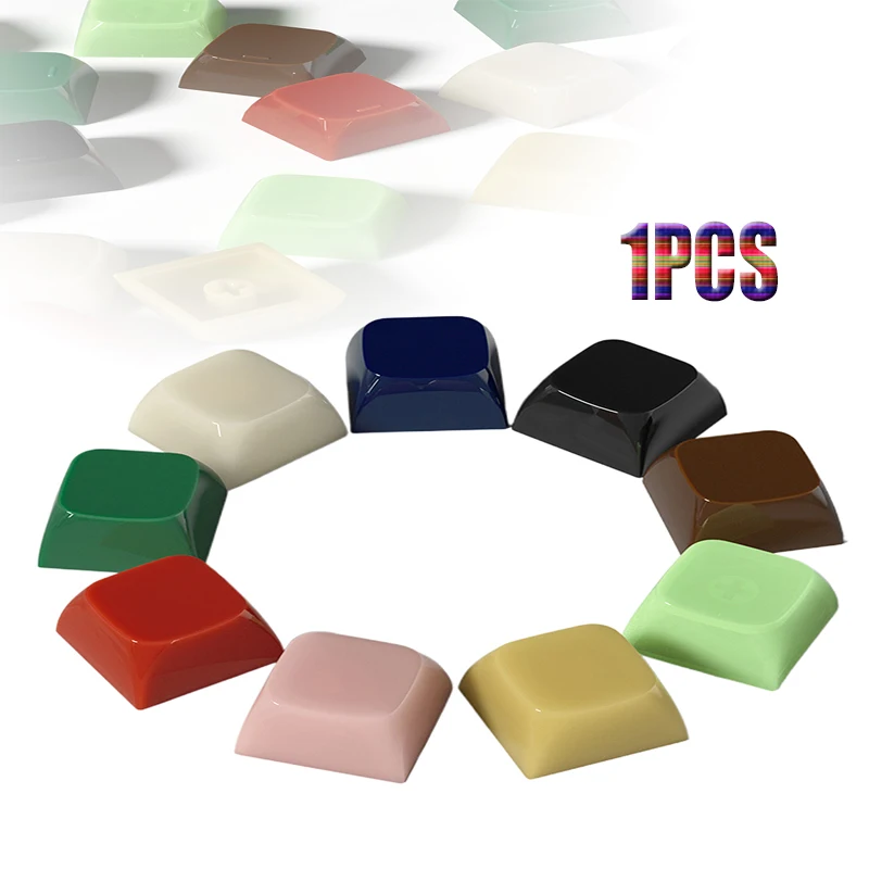 

1PCS XDA Keycaps For Custom Gaming Mechanical Keyboard Imitation Jade Texture PC Material Jelly Clear Key Keyboard Caps