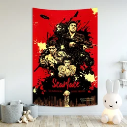 Movie Scarface Wall Tapestry The World Is Your Cuba Movie Living Room Bedroom Décor