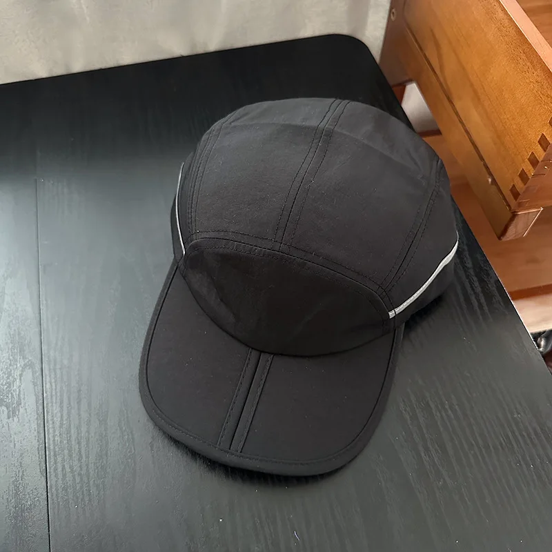 New Custom Printed Logo Lightweight Baseball Cap Outdoor Sunshade Casual Foldable Five-panel Quick-dry Sports Hat for Women Man