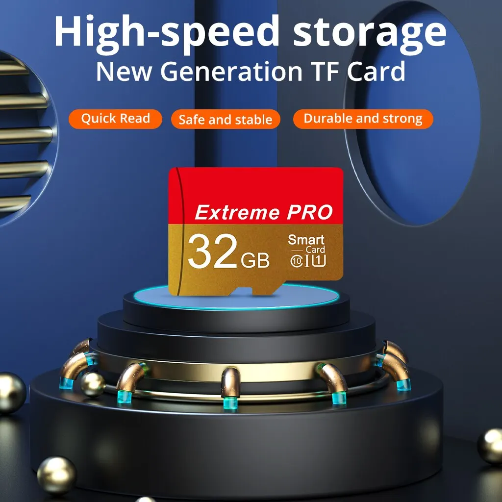 Extreme PRO Mini TF Memory Card 32GB U1 Flash TF Card ad alta velocità per TV Drone Computer 32G TF Card A1
