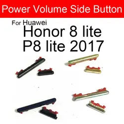 Power Volume Buttons Key For Huawei Honor 8 Lite P8 Lite (2017) Up Down Audio Control Button Cell Phone Repair Replacement Parts