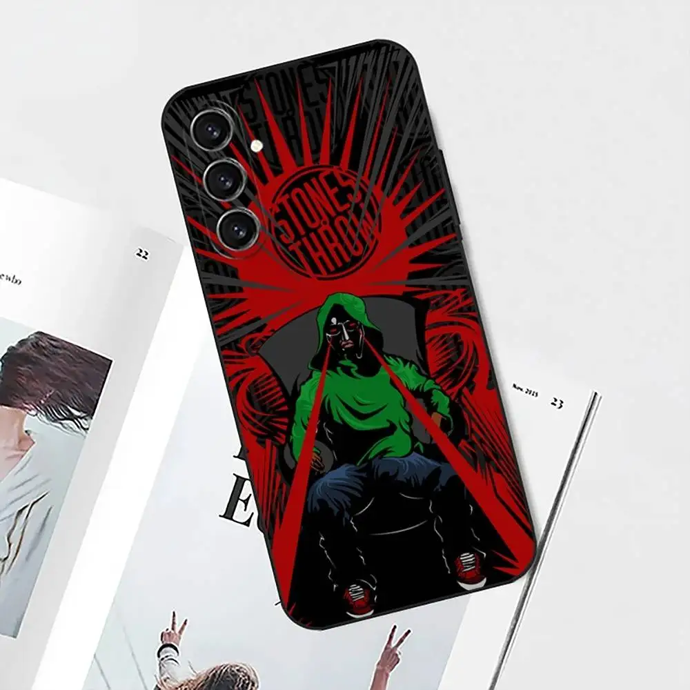 MF D-DOOM Rapper Handyhülle für Samsung S25, S24, S21, S22, S23, S30, Ultra, S20, Plus, Fe, Lite, Note, 10 Schwarz Soft Shell