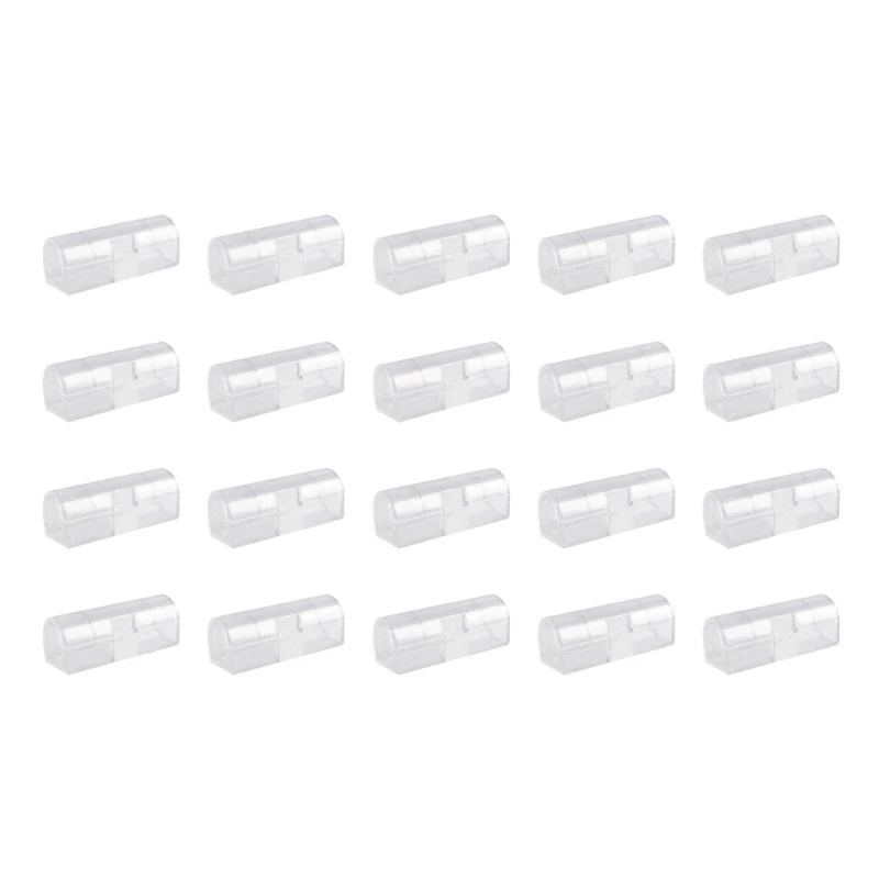 

83CE 20pcs/16pcs Adhesive Cable Organizers Clips For Power Cord Networking Wire