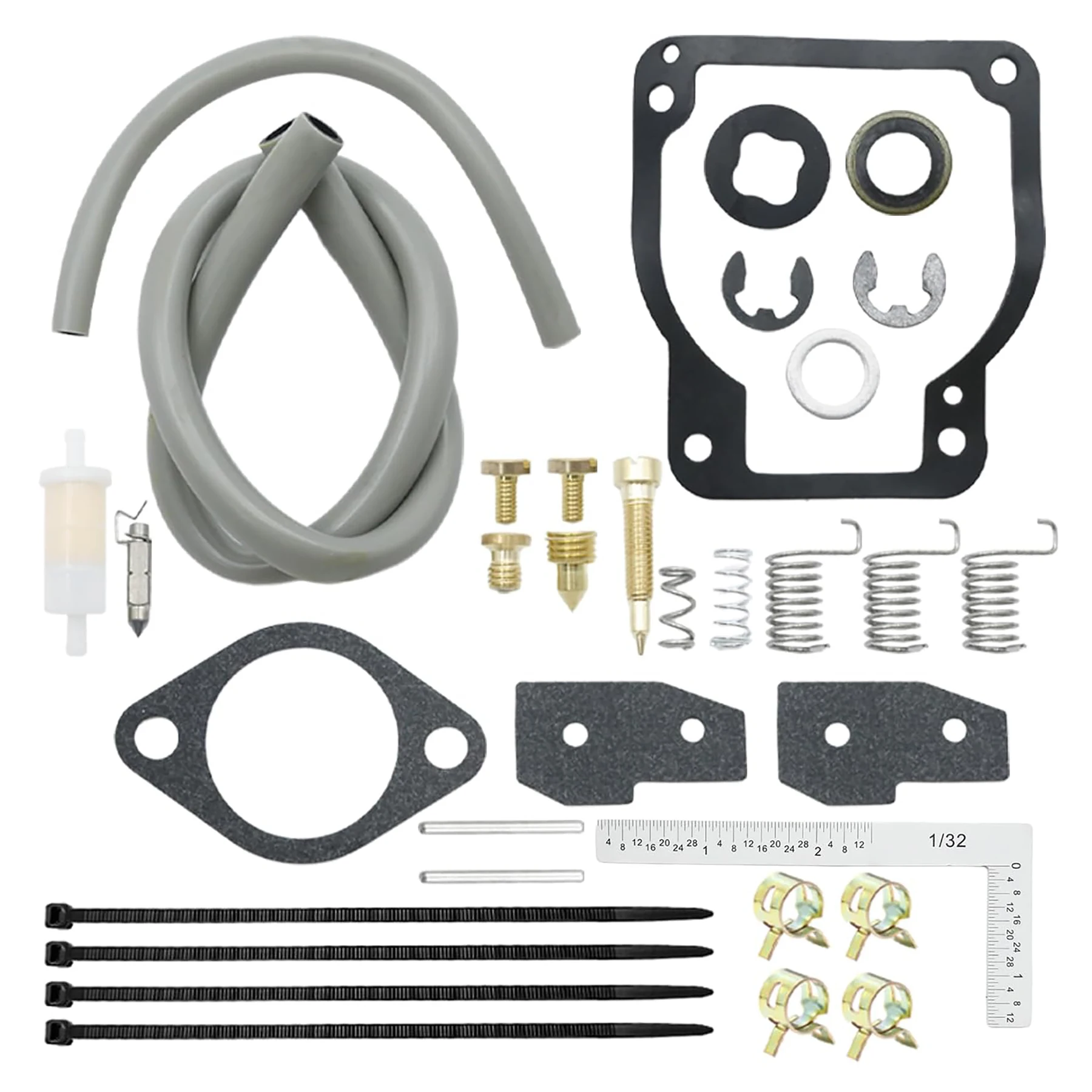 1395-8236352 1395-8236353 Carburetor Repair Kit Fits Mercury Mariner Outboard Motor 1395-8236354 18-7750-1 WME‑57‑58-63‑67 Carb