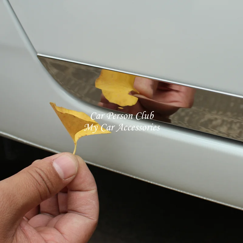 

Stainless Steel Body Door Edge Guard Strips Protector Trims Decoration Accessories For Honda Fit Jazz GR 2020-2023