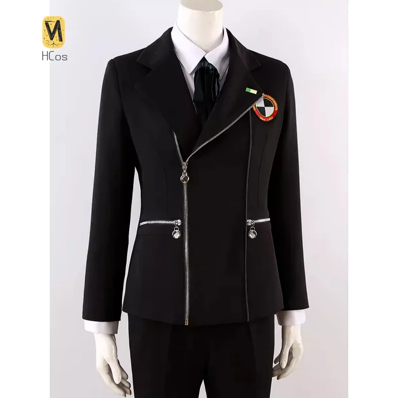 

HCos PERSONA3 Юки Макото Косплей Костюм Мужской Необычный Вечерний Костюм Хэллоуин Карнавальная Униформа