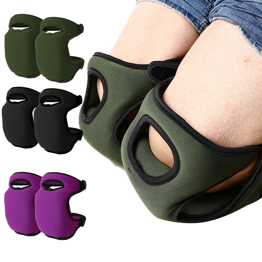 Garten-Knieschoner, Heim-Knieschoner für Gartenarbeit und Reinigung, Verstellbare Riemen Knieschoner zum Bodenreinigen Arbeit Weich Komfortabel F