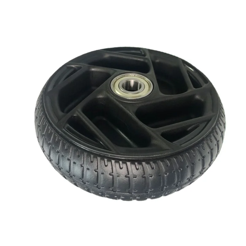 6/8Inch Solid Rubber Wheel Plastic Core Silent Universal  For Balance  Trolley Casters