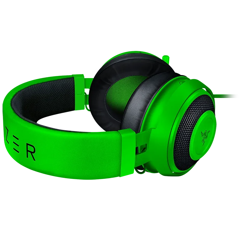 سماعات Razer Kraken مثبتة على الرأس 3.5 ملم 7.1 محيطة افتراضية مع ميكروفون سماعة رأس للألعاب