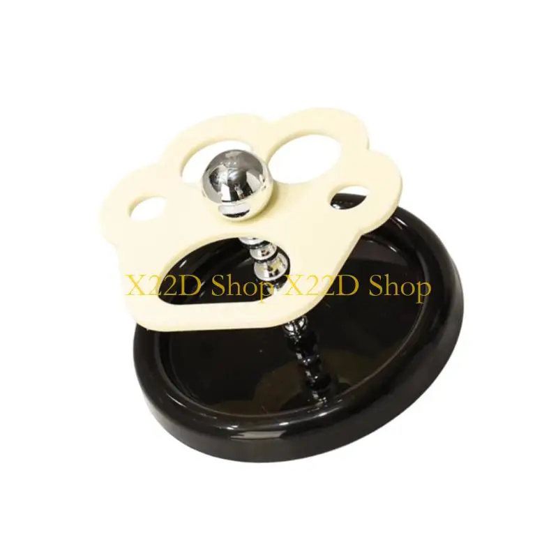 X22D Paws Kitten Toothbrush Toothpaste Holder for Home and Bathroom Countertop Paws Decoration