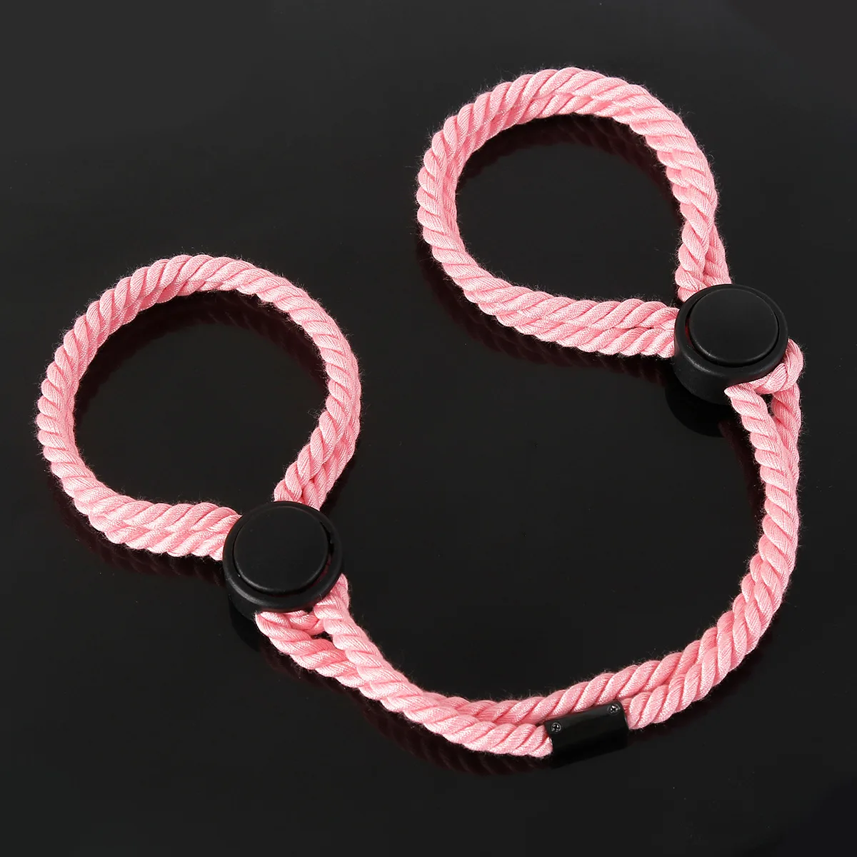 Game Parties Role-playing Stage Props Cotton Rope Handcuffs And Leg Cuffs Multi-functional Self-binding Supplies Suitable