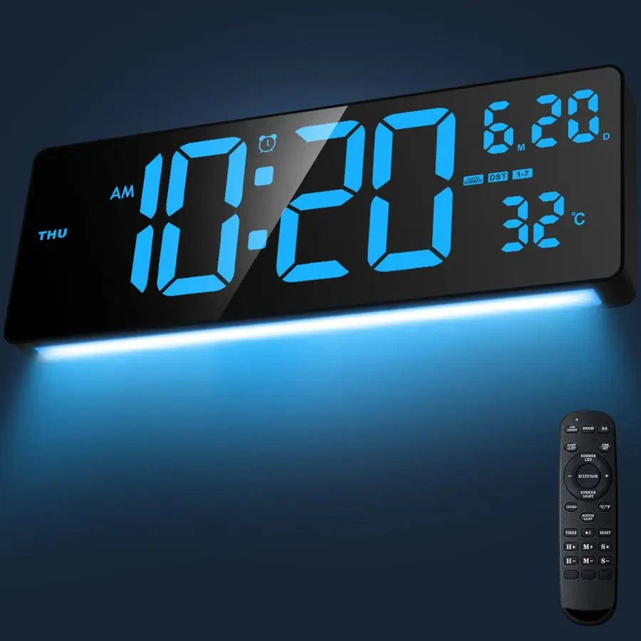 Digital Clock Large…