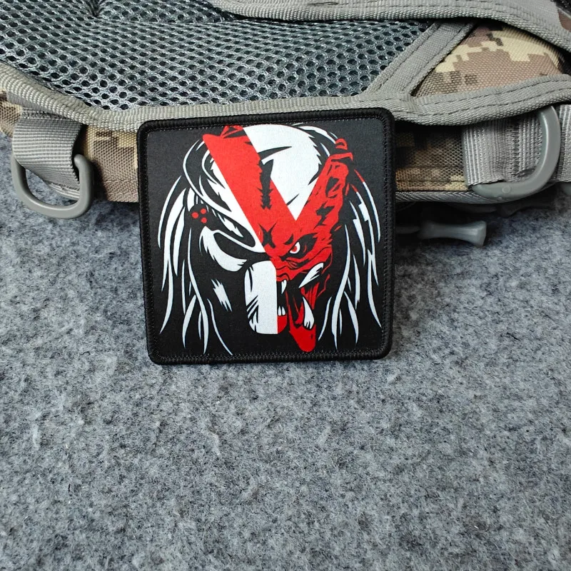 2026 Neuer taktischer Patch, Moral-Abzeichen, für Kleidung, Hüte, Rucksäcke usw., mit Klettverschluss