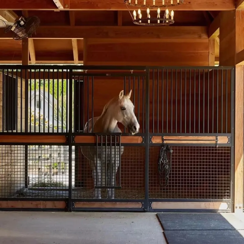 Customization Portable Independent Horse Stable for Outdoor Equestrian Facilities Temporary Boarding and Flexible Horse Care Sol