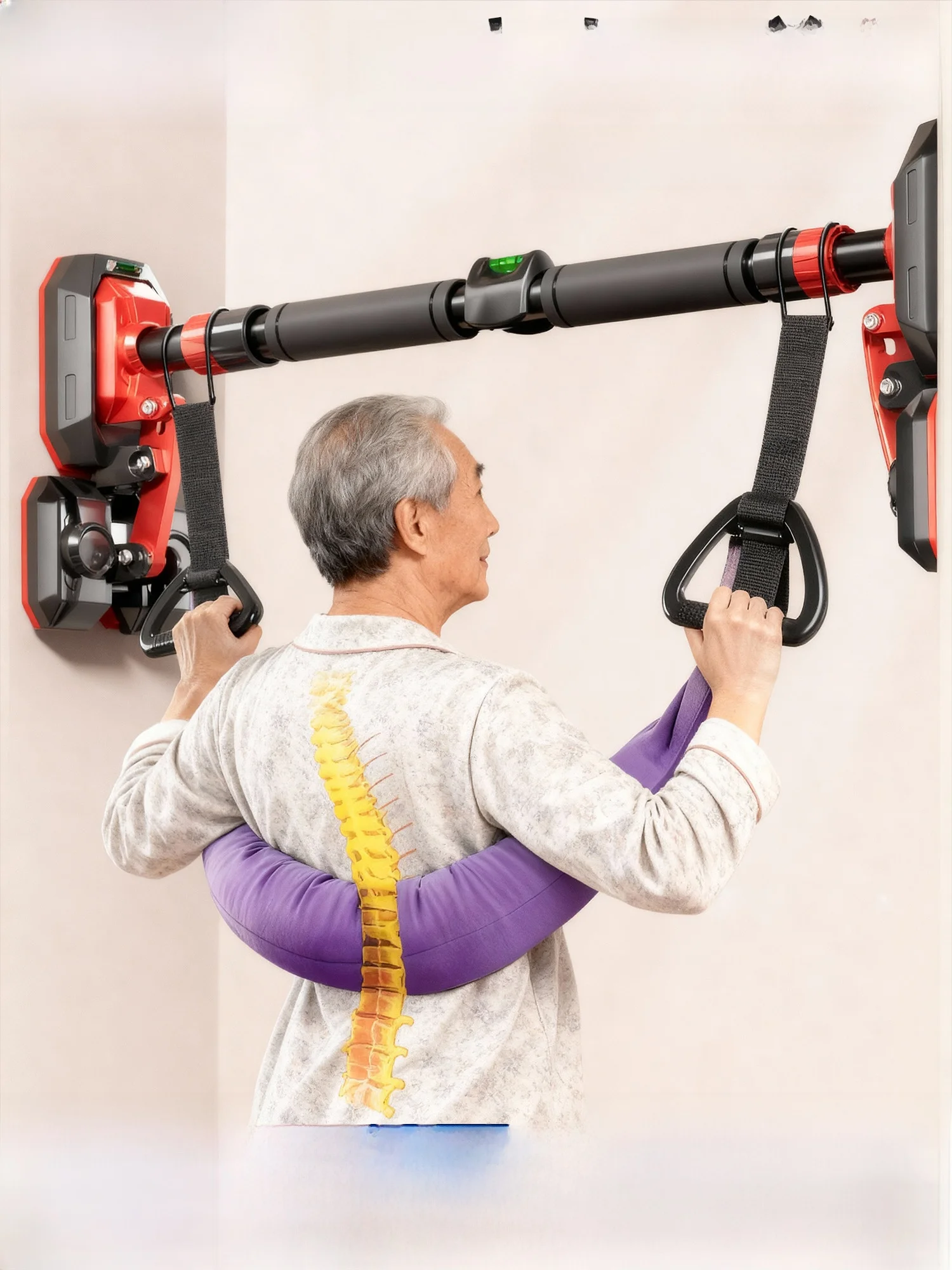 lumbar-disc-herniation-traction-belt-single-bar-indoor-home-pull-up-bar-family-lumbar-stretching-equipment-grevya