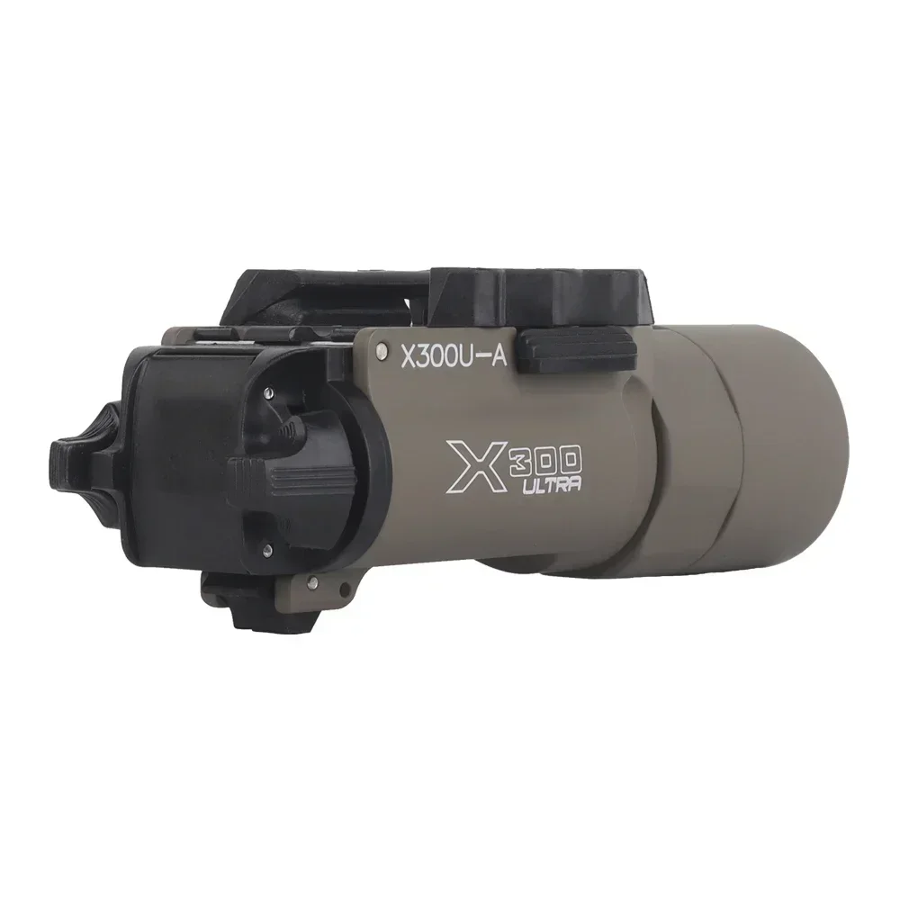 التكتيكية Surefire نمط X300U X300 الترا X300U-A مصباح يدوي ل مسدس ضوء الادسنس خوذة ضوء سلاح الشعلة ستروب 800 لومينز