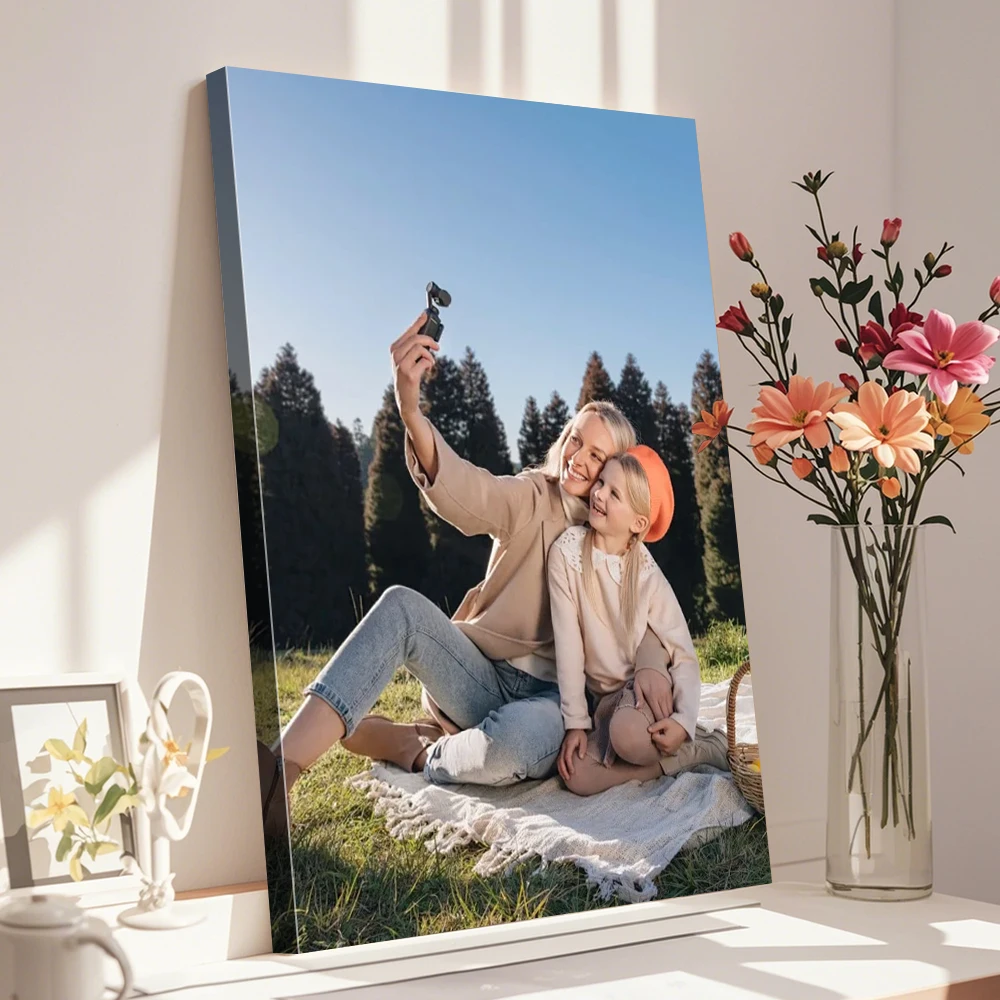 Custom Photo Canvas poster Home Decoration Print Your Photos on Canvas Custom Poster Plus Frame Art Photos, Pets, Canvas Paint