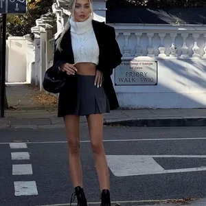 Asds fashion women's shorts high waisted skirts Shorts Shorts female striped shorts casual women mini shorts 10 Main Sales Women's Bermuda - №4