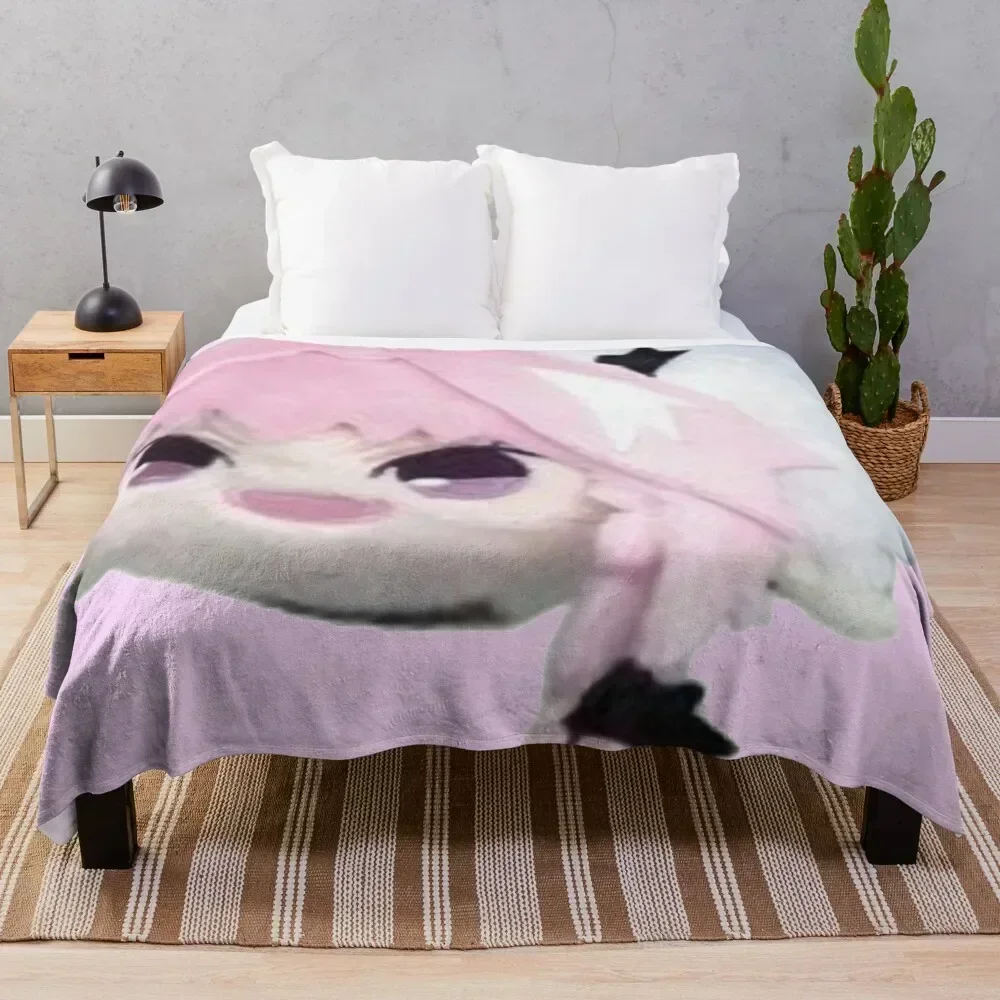 Astolfo Bean Throw Blanket Elegant Warm Throw Blanket for Hotel Home