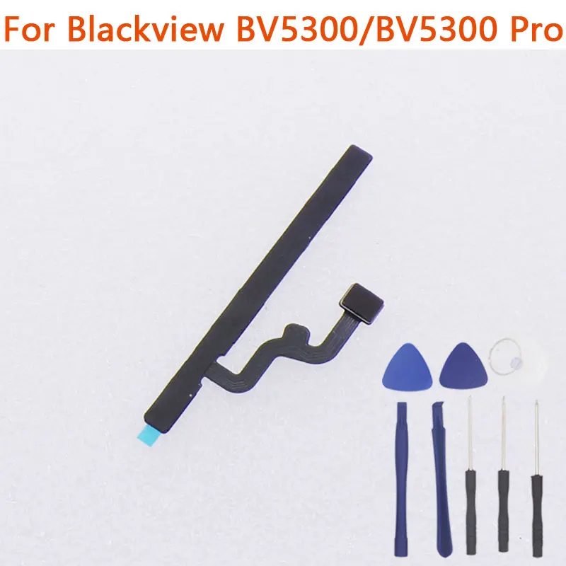 Original Blackview BV5300 BV5300 Pro Power Volume Button Cable Custom Key Cable flex FPC For Blackview BV5300 Plus Smart Phone