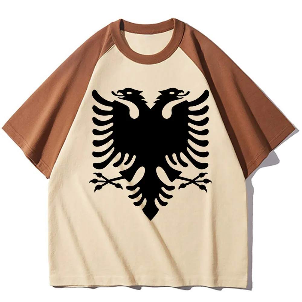 

Albania top women graphic streetwear manga Tee girl streetwear clothes