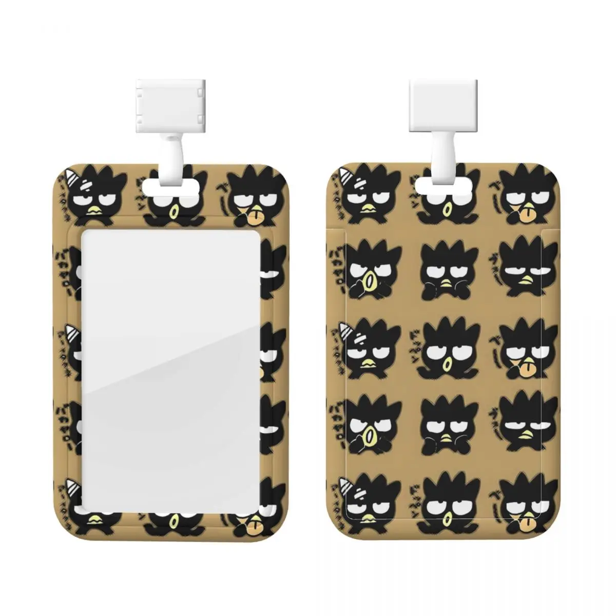 

Custom BADBADTZ-MARU Anime Card Badge Holder Card Holder Men Women Neck Strap ID Credential Holder For Nurse