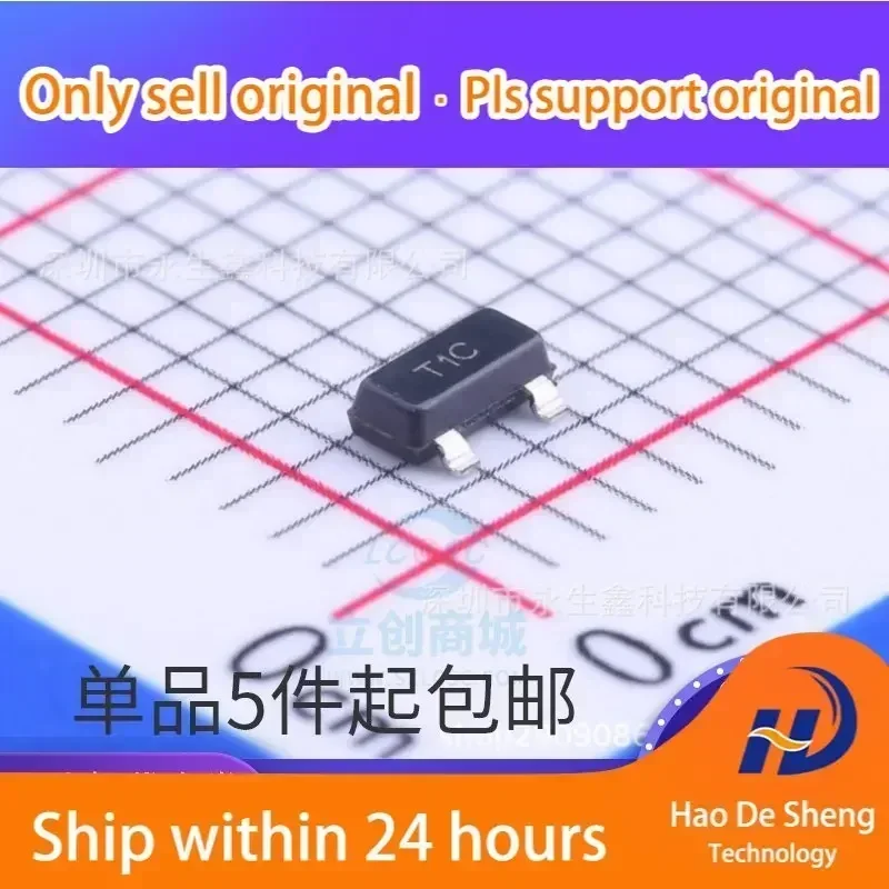 

10 шт./лот LM61CIM3 SOT-23 с логотипом T1C LM61CIM, новый, оригинальный, в наличии
