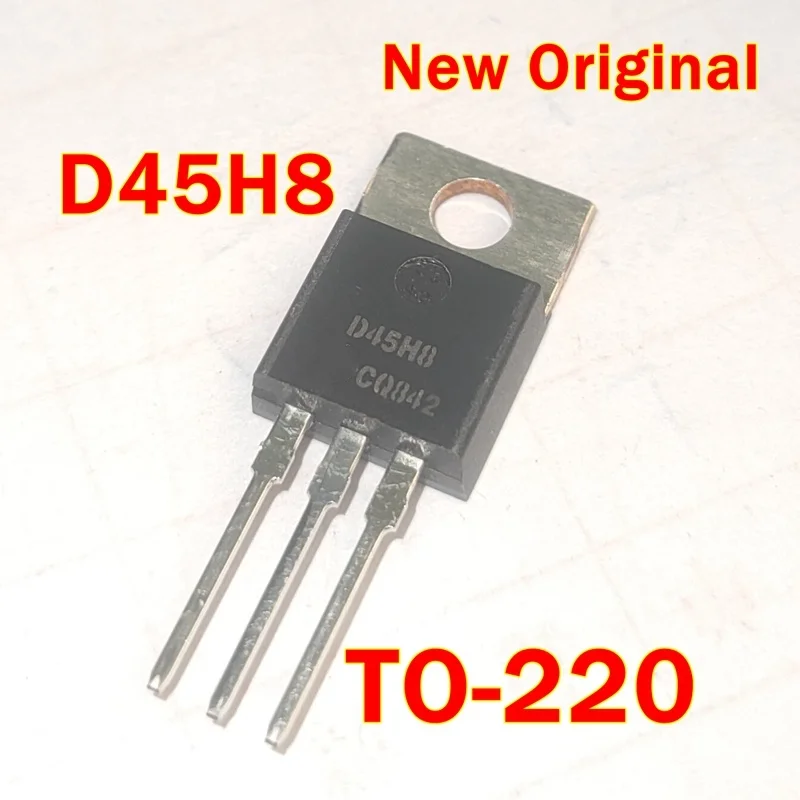 

1pcs to 100pcs D45H8 TO-220 New Original PNP Power Amplifier