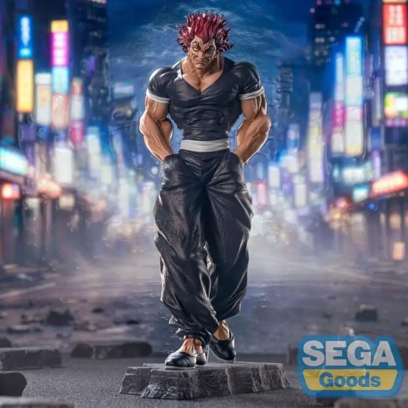 In Stock Genuine Sega Luminasta Baki Hanma Yujiro Figure Christmas Gift New and Unopened Collector Figurine Toys Model Cool Hot