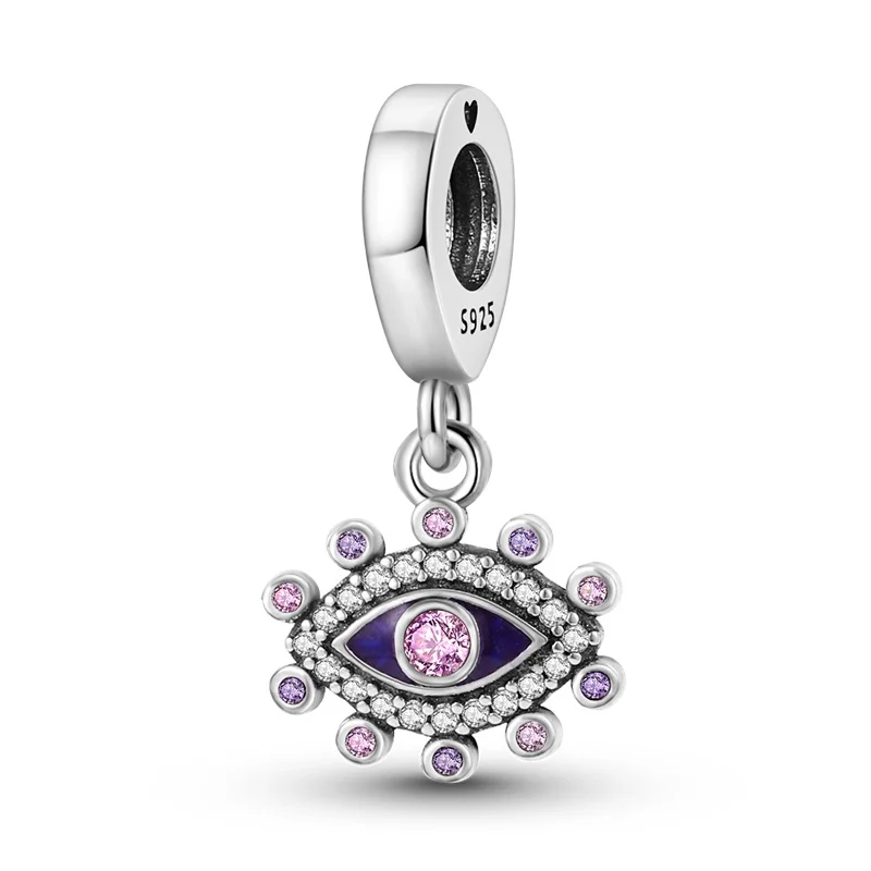 Charm plata 925 original halloween Butterfly Angel& kitty charm shoes beads Fit Original 925 Pan Bracelet jewelry for women