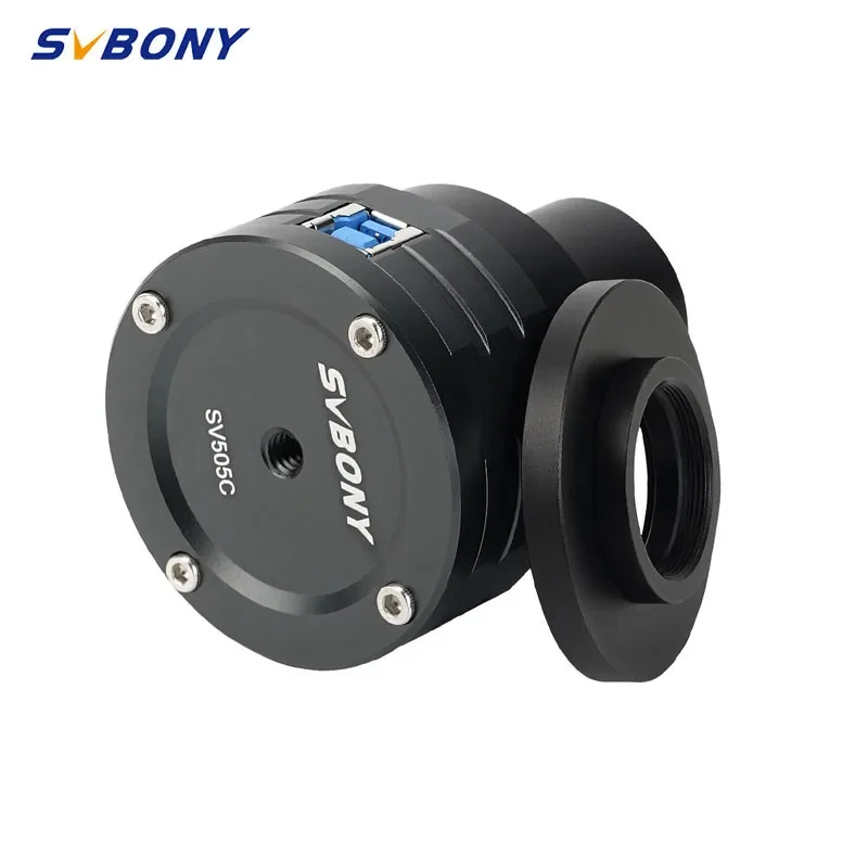 

SVBONY SV505C Color Astronomy Camera Planetary Lunar Solar Imaging/ Guiding USB3.0 IMX464 with Low Noise