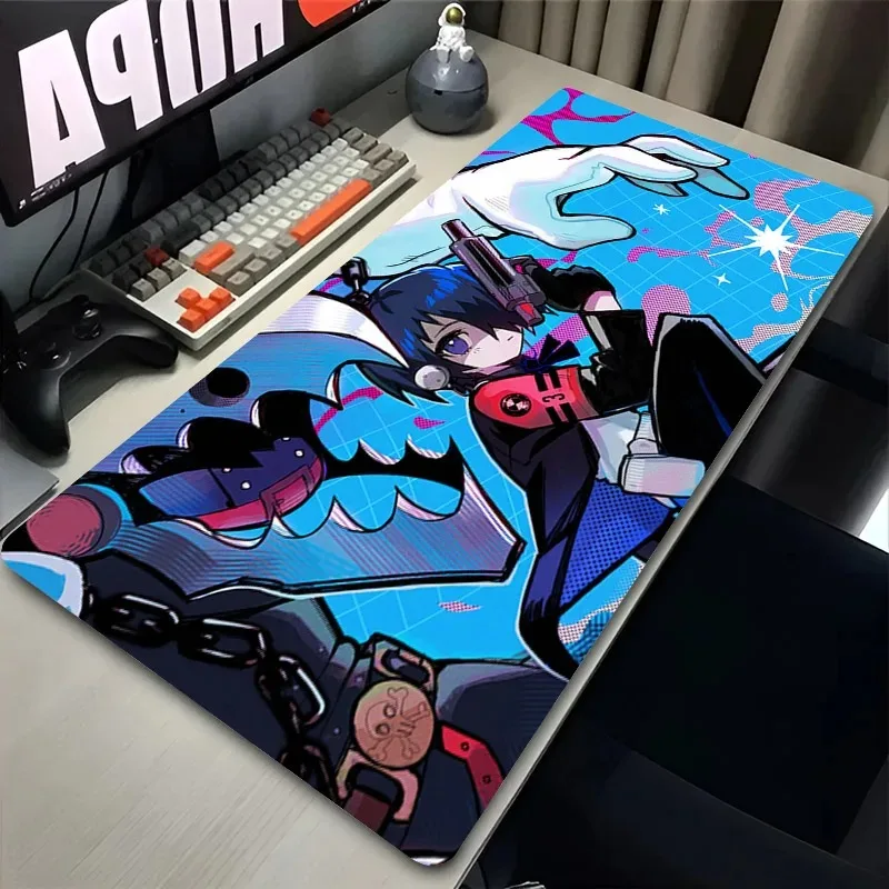 Large Mouse Pad P-Persona 3 Anime Desk Mat Non-Slip Laptop HD Printing Mousepad Gaming Accessories Keyboard Mouse Mats PC Carpet