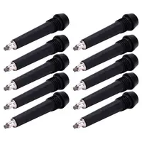 Bastón para caminar con punta de carburo de tungsteno, repuesto de bastón, alpenstock, equipo de senderismo, accesorios para bastón, 10 Uds.