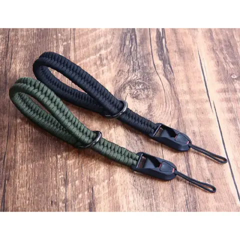 Snabbspänne Vävd handrem Rep Handledsarmband för Leica för Sony för Fujifilm för Fuji för Canon för Nikon Kamera 8 best sales Sony Handycam - №2
