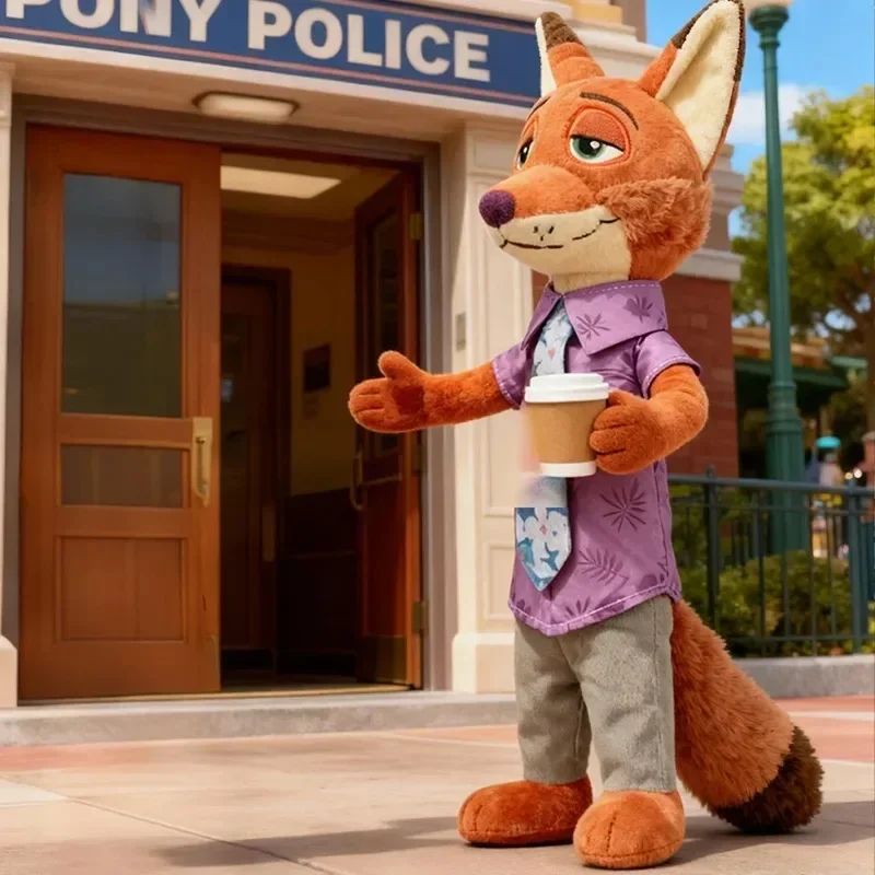Zootopia2 شخصية نيك وايلد جودي @@ هوبس كارتون قطيفة ناعمة لطيفة لعبة دمية نموذج عيد الميلاد عيد الميلاد% هدية للأطفال الأصدقاء # # #3