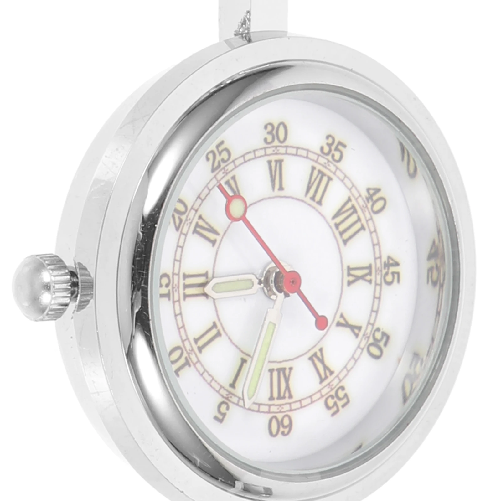 

Luminous Pointer Keychain Big Dial Pocket Portable Exam Students Kids Hanging Watch For School Travel Use Students Keychain