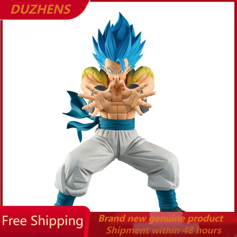 

BANDAI Genuine grandista Dragon Ball Super Blue Gogeta 2.0 25cm PVC Action Anime Figure Model Toys Figure Collection Doll Gift