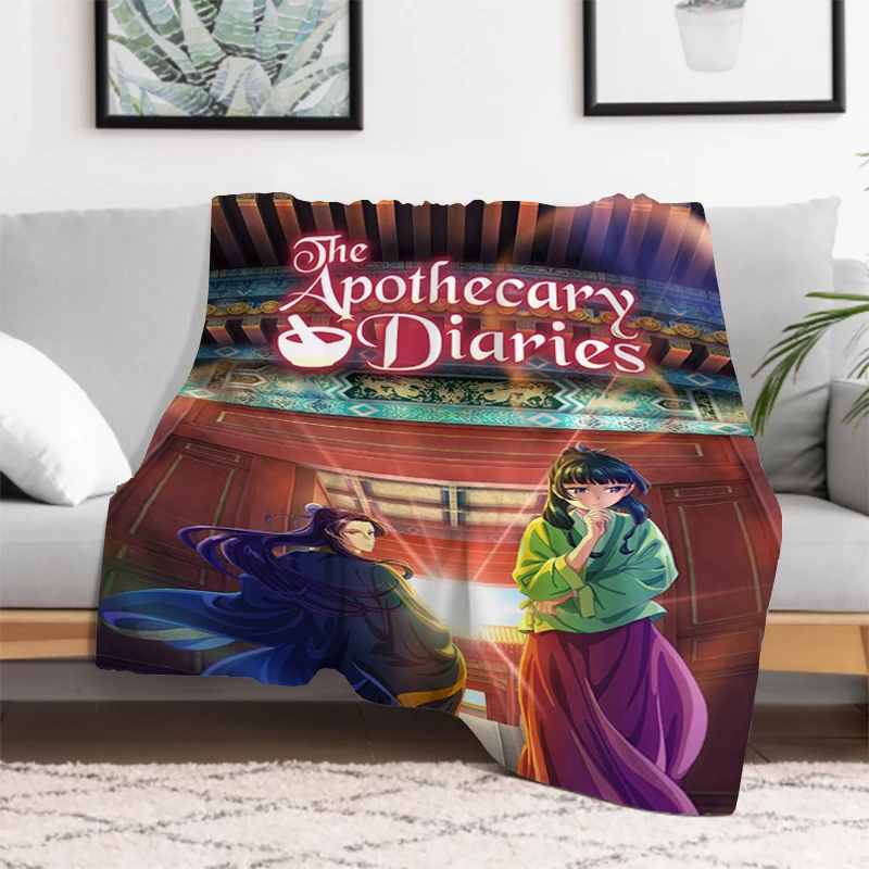 

Sofa Quilt The Apothecary Diaries Maomao Throw Blanket Plead Cover Summer Blankets Downy King Lid Catnap Camping Chair Office