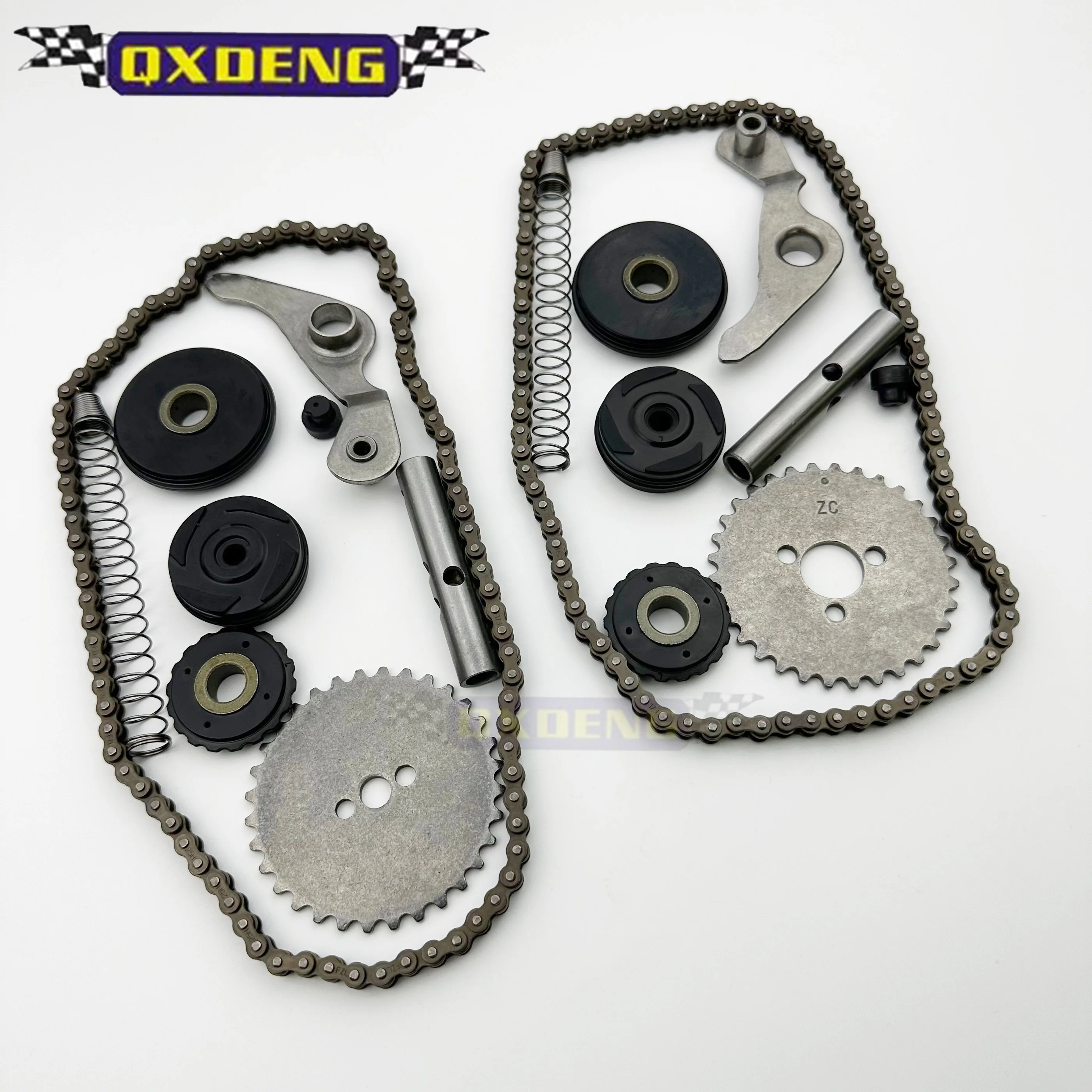 Motorbike tricycle Zongshen Loncin Lifan Horizontal 120/125/130 start Y engine timing small chain