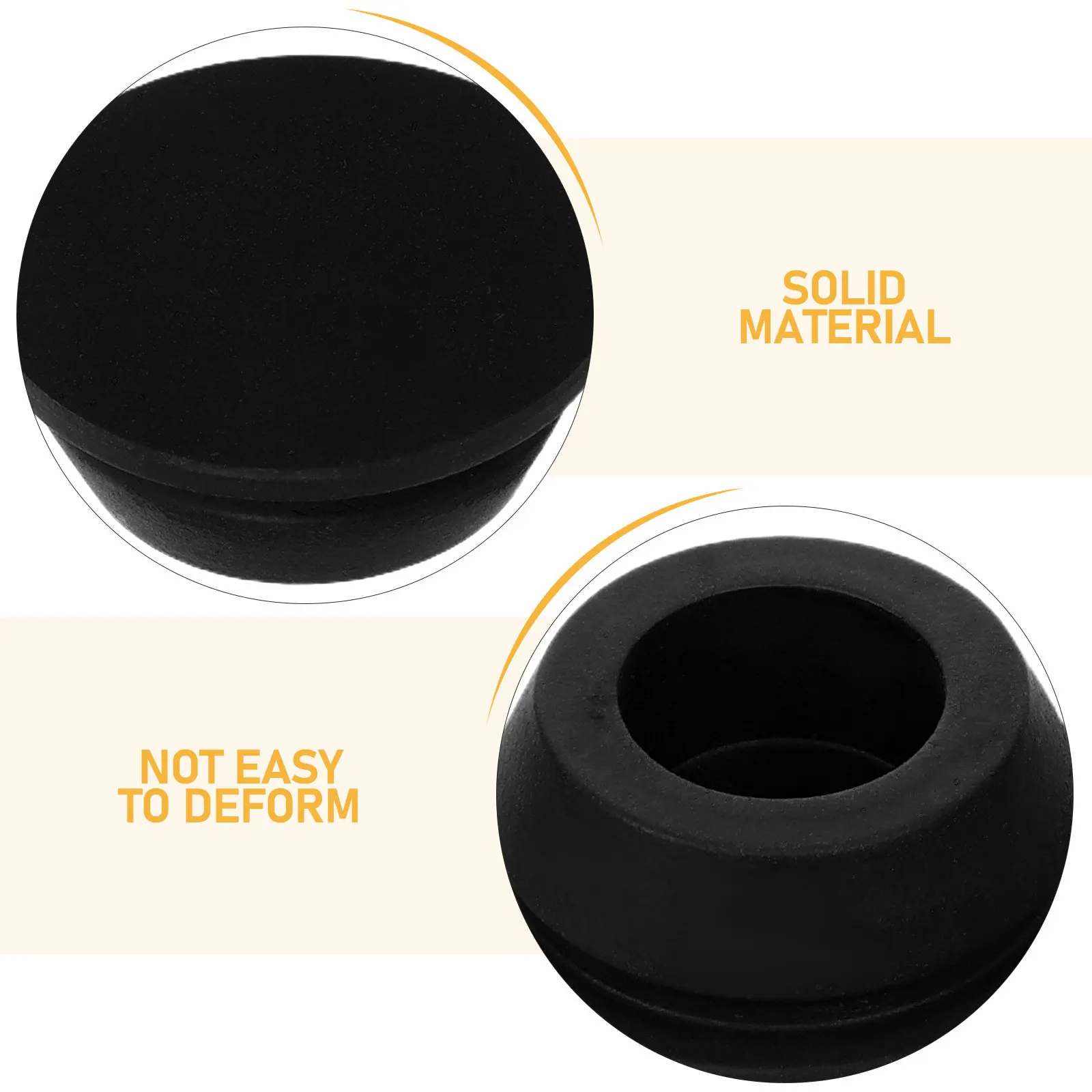 10pcs 26mm Air Conditioner Drain Plug Rubber Drip Stopper for Condensation Block Outdoor AC Units