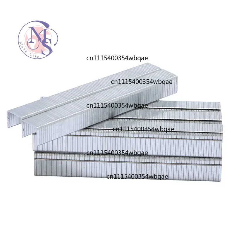 ZOCI-1000pcs 6mm - 12mm Staples Type 53 for Electric Stapler MESG45A and Manual Staple Gun Woodworking Tools Accessories